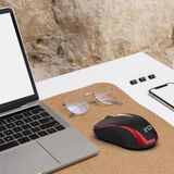 BasicTeQ - Inca IWM-221RSK - Draadloze Muis - Blauw/Rood - Ergonomisch Ontwerp