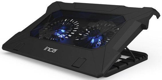 BasicTeQ: INCA INC-321RX Double fan silent notebook cooler Black