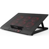 Inca - INC-601GMS - Notebookstandaard - Zwart - Materiaal: Kunststof