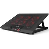 Inca - INC-601GMS - Notebookstandaard - Zwart - Materiaal: Kunststof