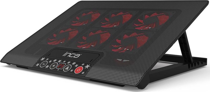 Inca - INC-601GMS - Notebookstandaard - Zwart - Materiaal: Kunststof