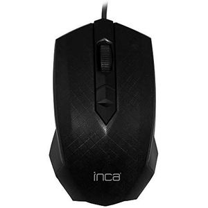 Inca IM-119 Usb Optic, Zwarte Muis