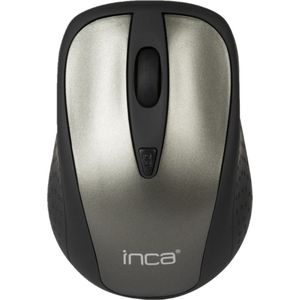 Inca - IWM-200RG - Draadloze Muis - Bruin - Zwart - 1600 DPI