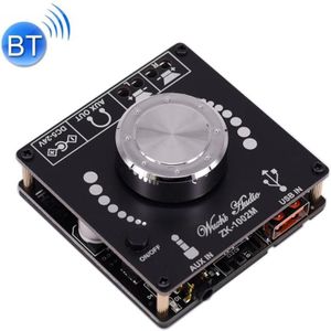 ZK-1002M Mini Stereo Bluetooth Audio-ontvanger D Klasse Digitale Power Plate Module