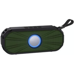 New Rixing NR-9012 Bluetooth 5.0 Portable Outdoor Wireless Bluetooth Speaker(Green)