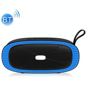 NewRixing NR-4022 TWS Two-color Bluetooth Speaker with Handle(Blue)