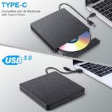 USB 3.0 Type-C DVD Drive Driverless High Speed Lees Schrijfrecorder CD Burner Externe DVD-RW-speler