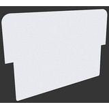 update displays Topschild für Plakatständer 54,0 cm x 4,0 mm x 42,0 cm