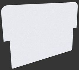 update displays Topschild für Plakatständer 54,0 cm x 4,0 mm x 42,0 cm