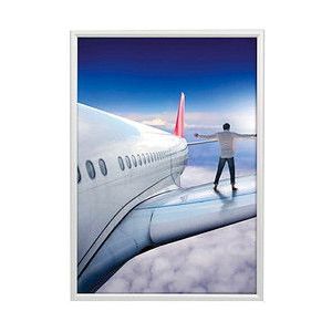 Update Displays Klapprahmen 25mm Gehrung A3 silber eloxiert