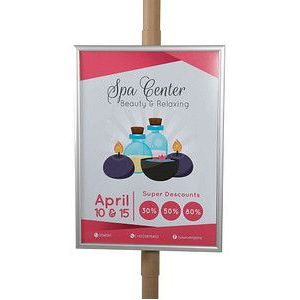 update displays  Klapprahmen silber 46,9 x 64,3 cm