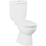 Creavit Sedef Staande Wc Onderpot Wit, Met Sproeier (Bidet), S-Trap