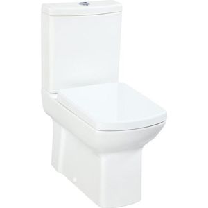 Creavit Lara Duoblok Toiletpot Wit(Zonder wc bril en reservoir)