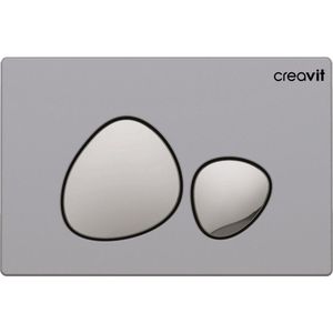 Drukplaat Creavit Spa TBV Creavit GR5003 Grijs Met Chroom