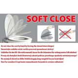 Closetzitting Creavit QuickRelease Softclose Goud