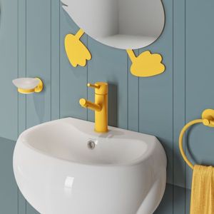 Creavit Ducky Kinderbadkamer Wastafelmenkraan Geel