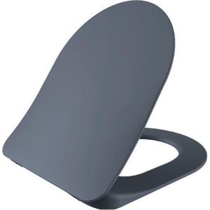 Duroplast wc Sitz Toilettensitz Absenkautomatik Softclose Basalt Matt - Creavit