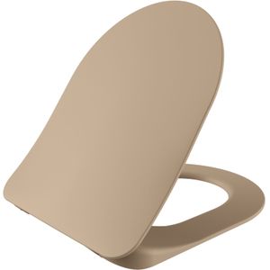 Closet zitting bws quickrelease softclose mat cappuccino