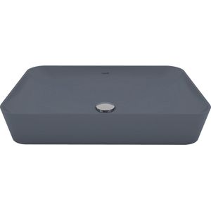 Creavit Ultra Keramische opbouw Wastafel - 60X40CM - mat basalt UL060-00BM00E-0000