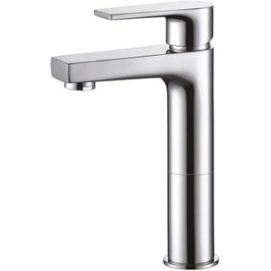 Boss & Wessing - Sharp - Wastafelkraan - Chroom - Messing