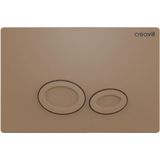 Boss & Wessing - Drop - Drukplaat - Mat Capuccino