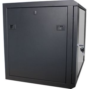 15U wandkast met glazen deur 600x600x755mm (BxDxH) - Server kast