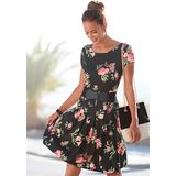 Vivance Druckkleid mit Blumenmuster, T-Shirtkleid, Sommerkleid