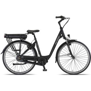 Altec Atlanta E-bike 28 inch – 49 cm – 518Wh – Middenmotor 80Nm – Shimano Nexus 7 – Mat Zwart – V-brakes – Elektrische Stadsfiets