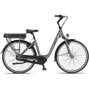 Altec Atlanta E-bike 28 inch – 49 cm – 518Wh – Middenmotor 80Nm – Shimano Nexus 7 – Rijks Bruin – V-brakes – Elektrische Stadsfiets