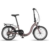 Altec Comfort Vouwfiets 20 inch 6V - Bruin