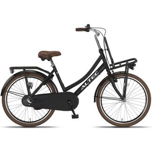 Altec dutch 24inch transportfiets n-3 mat zwart