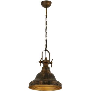 Avonni Hanglamp AV-4106-M36-CPR in antiek design