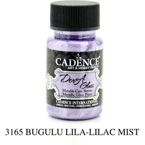 Cadence Dora Metallic Glas Verf 50 ml Lila Mist