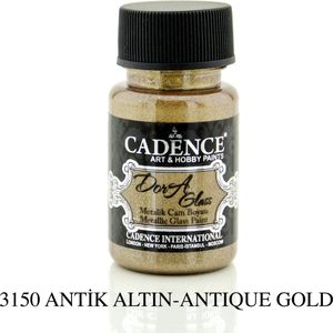 Cadence Dora Metallic Glas Verf 50 ml Goud