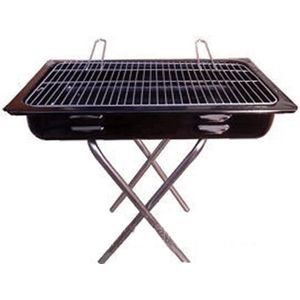 Barbecue middel 51x31cm opvouwbare poten