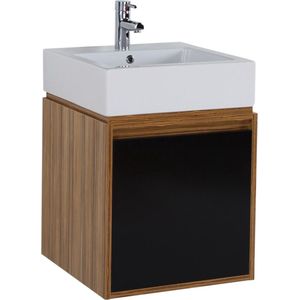 Onderkast bws mass 50x85x50 zwart bruin