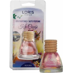 LORIS - Autoparfum - Autogeur - Auto Luchtverfrisser - Auto Geurverfrisser - Wildflower - 10ml