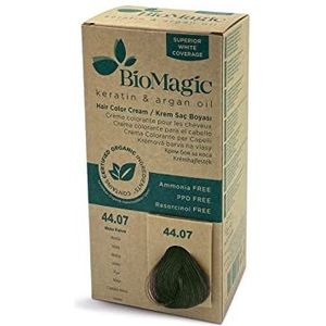 BioMagic - MOKKA 44/07 - Biologische Haarverf - 100% Grijsdekkend - Zonder Ammoniak