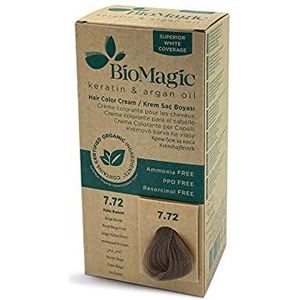 BioMagic - Haarverf - Beige Blond 7/72 - Biologisch - Vegan - Zonder PPD