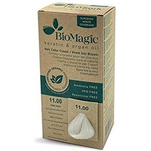 BioMagic - EXTRA LICHT NATUURLIJK BLOND 11/00 - Haarverf - Biologisch - Dierproefvrij - 100% Grijsdekkend