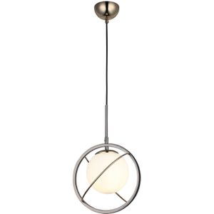 Lucea Cimona hanglamp, goud/parelmoer zwart, 1-lamp