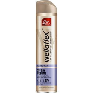 Wella - Wellaflex 2nd Day Volume - Haarlak - 75 ml - Sterke Fixatie
