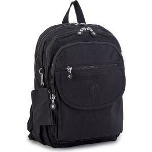 Nas Tas Reis Laptop Rugzak met USB Oplaadpoort, Unisex Adult Essentiele Rugzak, Lichtgewicht Rugzak voor School, Reizen, Wandelen, Verpleging, of Werk, Schooltas, Boekentas, Rugzak