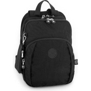Nas Bag Unisex Essential rugzak, schooltas, reistas, grote luiertas, luiertas, rugzak, zwart
