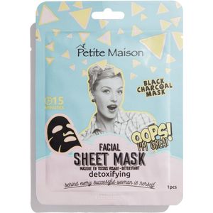 Petite Maison - Detoxifying Facial Sheet Mask - 3 Stuks