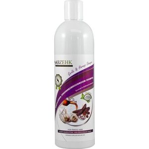 Abzehk Knoflook & Johannesbroodboom Shampoo, inhoud 400 ml