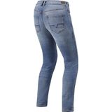 Rev'It! Victoria - Motorbroek - Zwart - Cordura-Denim - Stretch