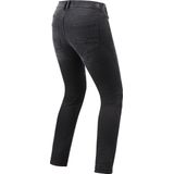 Rev'It! Victoria - Motorbroek - Zwart - Cordura-Denim - Stretch