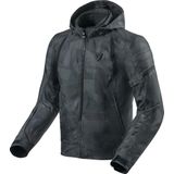 REV'IT! Flare 2 Camo Motorjas - Zwart Grijs - Lente/Herfst