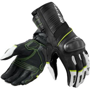 REV'IT! Gloves RSR 4 Black Neon Yellow L - Maat L - Handschoen